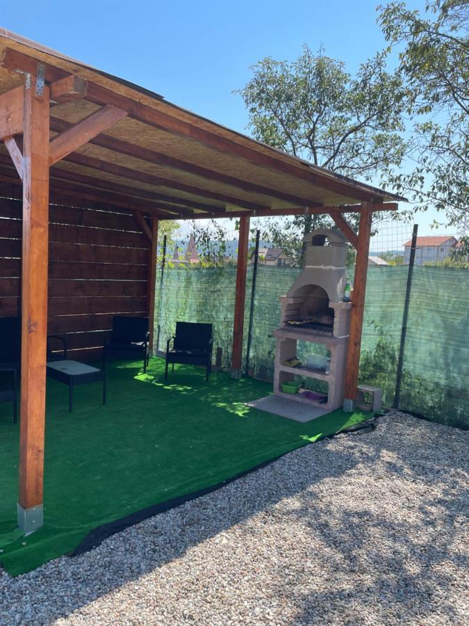 Cabana Tip A La 300 M De Castel هونيدوارا المظهر الخارجي الصورة