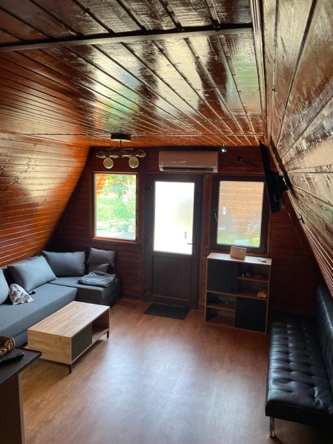 Cabana Tip A La 300 M De Castel هونيدوارا المظهر الخارجي الصورة