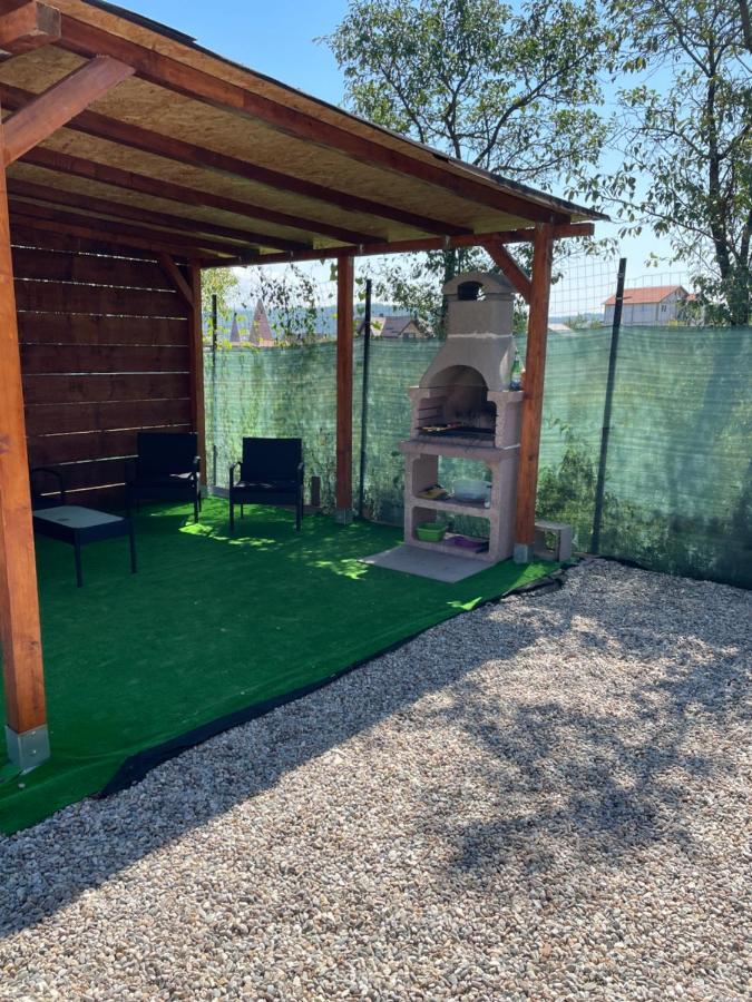 Cabana Tip A La 300 M De Castel هونيدوارا المظهر الخارجي الصورة